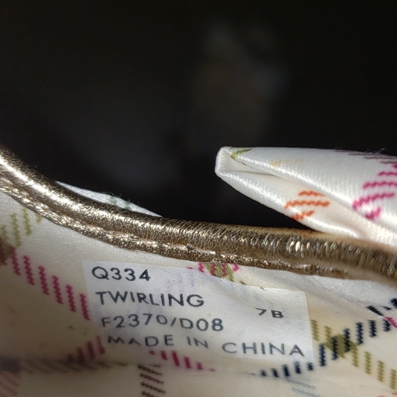 Coach Twirling Cork Slingback Peeptoe Wedge Pump 7 - Picture 10 of 11